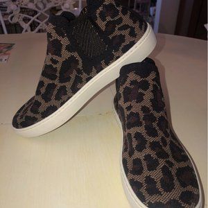 Rothy's Chelsea Boot Wildcat Limited Edition Leopard Print Women’s 8 Sneaker